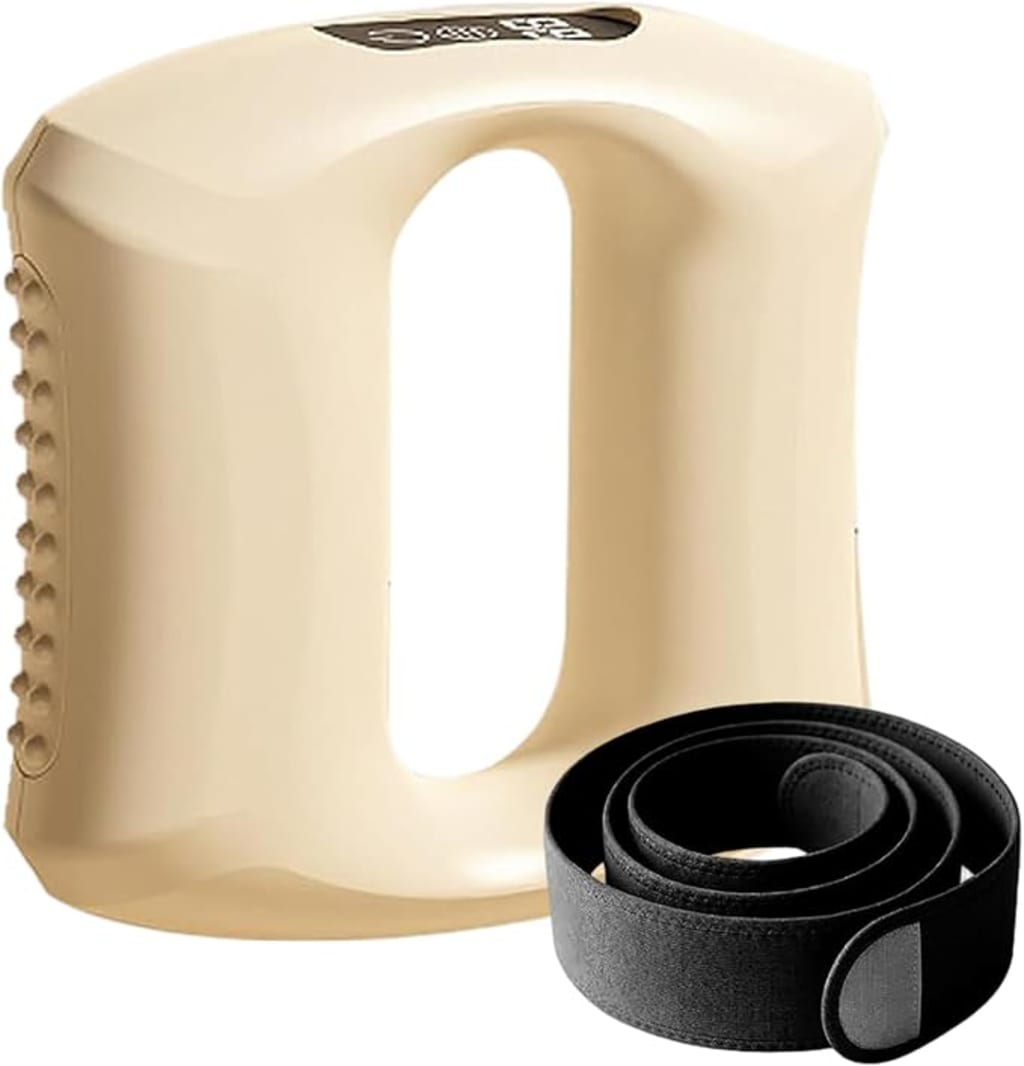 Anillo de fascia para grasa del vientre, masajeador de fascia recargable, placa de vibración de 5 modos, máquina quemadora de grasa del vientre de 99 niveles con cinturón ajustable para el hogar