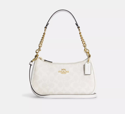 Coach White Handbag