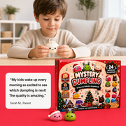 2026 Dumpling Advent Calendar, 24 Squishy for Christmas